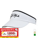 テーラーメイド レディース ゴルフウェア サンバイザー 春 夏 W ワイドブリム スクリプトロゴバイザー (UN578) TaylorMade