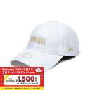 ニューエラ レディース ゴルフウェア キャップ 秋 冬 GFW 920LV METALLIC NENY WHI (14391244) NEW ERA