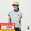 コルウィン レディース ゴルフウェア 半袖シャツ 春 夏 柄モックシャツ (KO-1H2025H) Kolwin