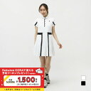 ルコックスポルティフ ゴルフ レディース ゴルフウェア 半袖ワンピース 春 夏 カラーブロック半袖ワンピース (LG5SOP00L) le coq sportif GOLF