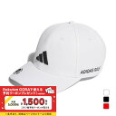 アディダス ゴルフウェア サンバイザー 春 夏 サイドロゴ キャップ (KUH26) メンズ adidas