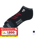 パーリーゲイツ ゴルフウェア ソックス 春 夏 BASICアンクルSOX (0535186201) メンズ PEARLY GATES