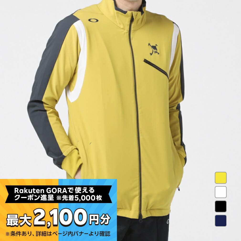 【最大2100円分！購入金額に応じてゴルフ場予約クーポンプレゼント】オークリー ゴルフウェア 長袖ウインドブレーカー 秋 冬 SKULL WATER RESISTANT JACKET 2.0 (FOA404234) OAKLEY【10月30日までポイント10倍】
