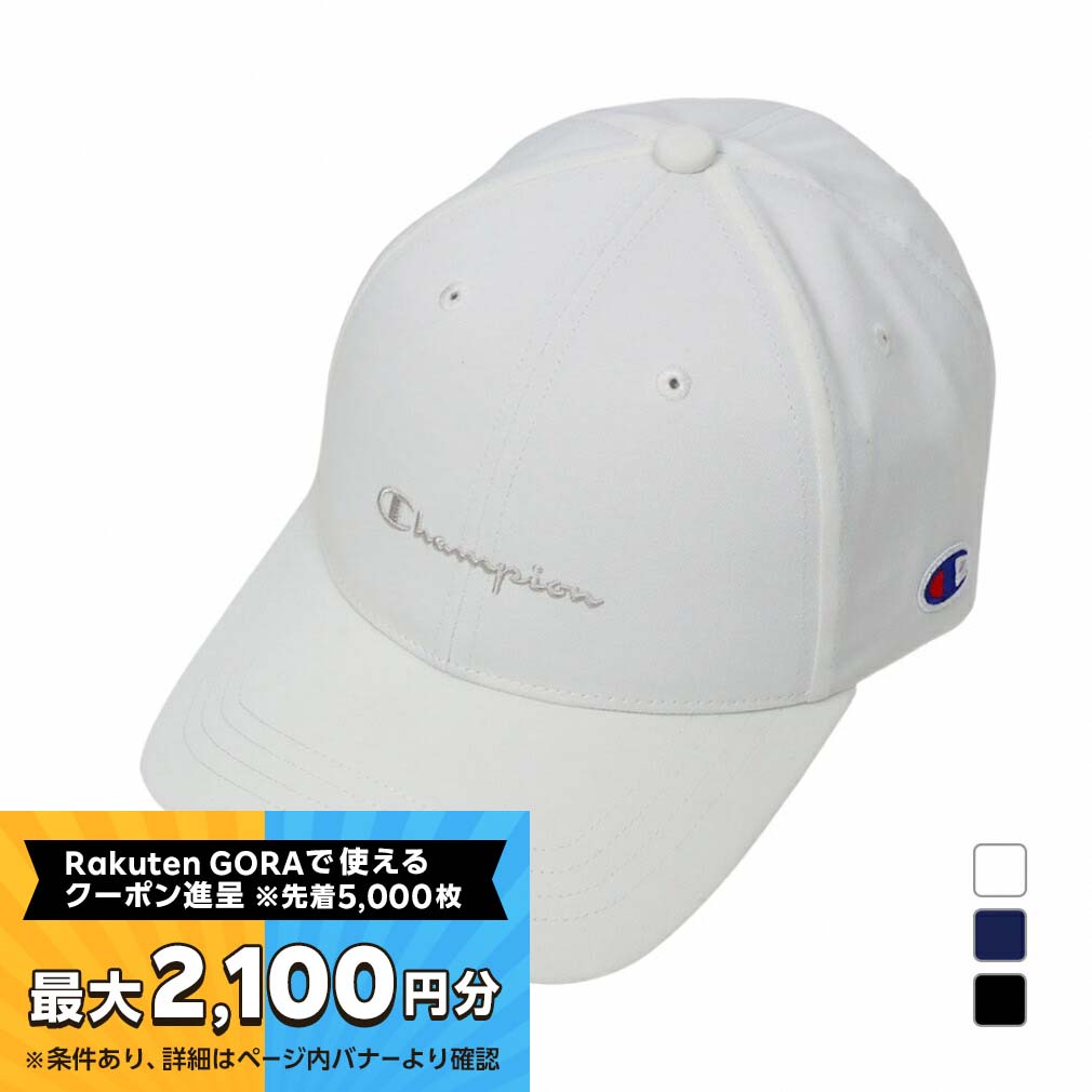 【最大2100円分！購入金額に応じてゴルフ場予約クーポンプレゼント】チャンピオン ゴルフウェア キャップ 春 夏 メンズキャップ (C3-ZG701C) メンズ Champion【10月30日までポイント10倍】