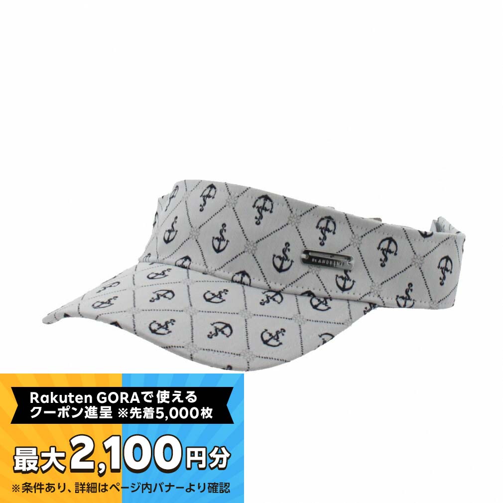 【最大2100円分！購入金額に応じてゴルフ場予約クーポンプレゼント】セントアンドリュース ゴルフウェア サンバイザー 春 夏 アンカージャガードバイザー (0424187302) メンズ St ANDREWS【10月30日までポイント10倍】