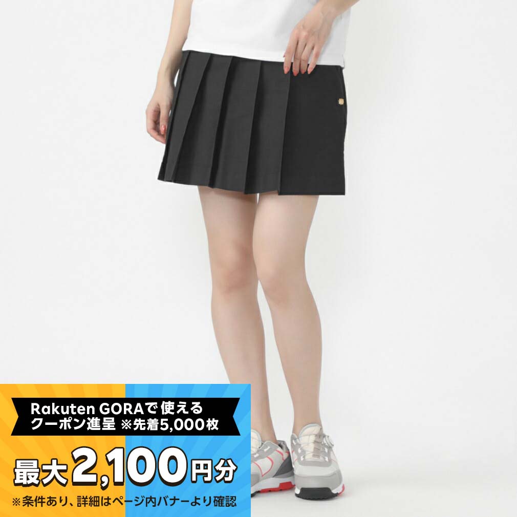 【最大2100円分！購入金額に応じてゴルフ場予約クーポンプレゼント-1月31日(金)迄】 セントアンドリュース レディース ゴルフウェア スカート 秋 冬 ドビーストレッチスカート (0434234052) St ANDREWS