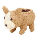 鉢カバー ポットカバー とりよせ品 ブルドッグM ソラ 3号ポット ポットカバー シサル麻 動物 犬 イヌ いぬ インテリア ベース 観葉植物 ナチュラル グリーン フェイクグリーン ディスプレイ 装飾 母の日 結婚式 クリスマス 正月 ハロウィン 二次会 節句