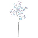 クリスマス 造花 とりよせ品 イリディセントフラワー×45 オーロラ キラキラ 偏光 玉虫色 虹色 クリスマス クリスマスアレンジ クリスマスツリー 造花 オーナメント フラワー クリスマスリース インテリア 雑貨 ディスプレイ 材料 アスカ ASCA アスカ商会