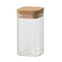 ガラス ベース とりよせ品 Glass Square with Cork(ガラススクエアウィズコルク)* 花瓶 コンポート インテリア 花資材 花器 ベース ア...