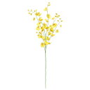 【ポイント10倍中 7/26 09:59迄】 造花 とりよせ品 オンシジューム×42 つぼみ×18 黄色 オンシジウム 雀蘭 スズメラン 群雀蘭 ムレスズメラン インテリア インテリアフラワー フェイクフラワー シルクフラワー インテリアグリーン アスカ ASCA アスカ商会