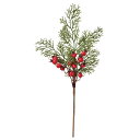 クリスマス 造花 とりよせ品 シーダーベリーピック ピック 造花 もみの木 葉っぱ オーナメント クリスマス クリスマスリース インテリア 雑貨 ディスプレイ デコレーション パーツ 材料 イベント プレゼント ギフト パーティ 雪 アスカ ASCA アスカ商会