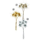 【ポイント10倍中 7/11 09:59迄】 クリスマス 造花 とりよせ品 メタリックエリンジウムバンチ(1束6本) アーティフィシャルフラワー 造花 インテリア インテリアフラワー フェイクフラワー シルクフラワー インテリアグリーン 花材 アスカ ASCA アスカ商会