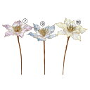 【ポイント10倍中 7/11 09:59迄】 クリスマス 造花 とりよせ品 ポインセチアピック ポインセチア 造花 オーナメント クリスマス 花材 素材 アレンジ アレンジ材料 インテリア 雑貨 ディスプレイ デコレーション パーツ イベント 雪 アスカ ASCA アスカ商会