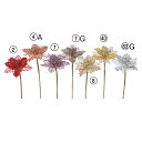 クリスマス 造花 とりよせ品 ポインセチアピック ポインセチア 造花 オーナメント クリスマス 花材 素材 アレンジ アレンジ材料 インテリア 雑貨 ディスプレイ デコレーション パーツ イベント 雪 アスカ ASCA アスカ商会