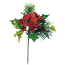 【ポイント10倍中 5/16 09:59迄】 クリスマス 造花 とりよせ品 クリスマスピック ピック 造花 もみの木 葉っぱ オーナメント クリスマス クリスマ...
