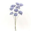 ★P10倍 10/14 20時から★ ハンドメイドフラワー 花材 即日出荷 ソーラーローズ ・小 ダスティーブルー 花材 素材 材料 パーツ くすみカラー ニュ...