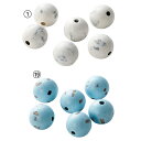 ★P10倍 10/14 20時から★ とりよせ品 シャビーウッドビーズ(1袋6コ入) パーツ アレンジメント 花資材 装飾 材料 写真撮影 小物 手作り 安い 春 夏 秋 冬 おひなさま 五月 アスカ ASCA アスカ商会