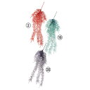 【ポイント10倍中 7/11 09:59迄】 造花 グリーン とりよせ品 ファーンハンギングスプレー 赤 青 ブルー みずいろ 水色 パープル 紫 シダ ファー...