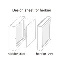 s nhCh  tƂ悹iClay Design Sheet for herbier(fUCV[g) CLEAR 1Zbg(10_)p[c AWg RT[W bsO Mtg