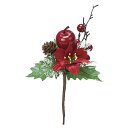 クリスマス 造花 とりよせ品 ミックスピック ピック 造花 もみの木 葉っぱ オーナメント クリスマス クリスマスリース インテリア 雑貨 ディスプレイ デコレーション パーツ 材料 イベント プレゼント ギフト パーティ スノー 雪 アスカ ASCA アスカ商会