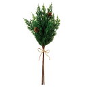 【ポイント10倍中 7/11 09:59迄】 クリスマス 造花 グリーン とりよせ品 サイプレスバンチ リーフ ホーリー 葉っぱ 造花 オーナメント クリスマス クリスマスリース インテリア 雑貨 ディスプレイ デコレーション パーツ 材料 雪 アスカ ASCA アスカ商会