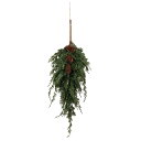 ★P10倍 10/14 20時から★ クリスマス リース 造花 グリーン とりよせ品 サイプレスハンギングスワッグ 造花 クリスマスリース スワッグ ハンガー ツリー クリスマスツリー 雪 アスカ ASCA アスカ商会