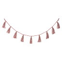【ポイント10倍中 7/11 09:59迄】 アレンジ資材 タッセル クリスマス 装飾 ガーランド とりよせ品 タッセルガーランド ラッピング クラフト ギフト プレゼント フラワーアレンジ 装飾 パーツ 手作り DIY ハンドメイド 安い 花資材 アスカ ASCA アスカ商会