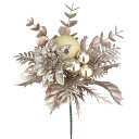 【ポイント10倍中 5/16 09:59迄】 クリスマス 造花 とりよせ品 クリスマスピック ピック 造花 もみの木 葉っぱ オーナメント クリスマス クリスマ...