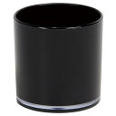 かご ベース とりよせ品 ClairアクリルポットL ブラック バスケット 鉢 ポット プランター インテリア 花資材 花器 ベース アレンジ 安い 装飾 フラ...