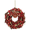 クリスマス リース とりよせ品 ドライ木の実のナチュラルリース 30cm ゴールデンルージュ 造花 クリスマスリース スワッグ ハンガー ツリー クリスマスツリー もみの木 葉っぱ オーナメント インテリア 雑貨 ディスプレイ デコレーション パーツ 材料 雪