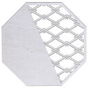 《 正月 花器 ベース 》◆とりよせ品◆SG Wonder zone ウッドプレート八角井桁L シルバー シルバーベース 花器 コンポート フラワーベース 迎春...