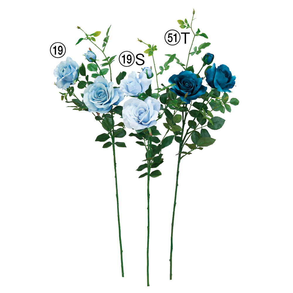 【P10倍 】 造花 とりよせ品 ブレンダローズ×2 つぼみ×1 バラ 薔薇 インテリア インテリアフラワー フェイクフラワー シルクフラワー インテリアグリーン 花材 アスカ ASCA アスカ商会