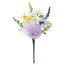 【ポイント10倍中 7/26 09:59迄】 造花 仏花 とりよせ品 仏花 花束 仏壇 お墓 紫 白 ホワイト パープル かわいい モダン 仏前 墓前 小さい ミニサイズ 小ぶり 菊 造花仏花 お供え花 供花 墓花 盆花 お盆 お彼岸 お葬式 お悔やみ花 アスカ ASCA アスカ商会