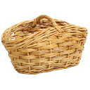 かご ベース とりよせ品 Lacak Basket 貝型手付き 皮つきラタン 籐 バスケット かご 花かご 手作り 一点物 鉢 ポット プランター インテリア 花資材 花器 ベース アレンジ 安い 装飾 フラワーアレンジメント 土台 母の日 結婚式 クリスマス 正月 二次会