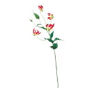 【ポイント10倍!25日まで!】 造花 とりよせ品 グロリオサ×4 アーティフィシャルフラワー インテリア インテリアフラワー フェイクフラワー シルクフラワー インテリアグリーン アスカ ASCA アスカ商会