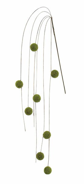 《 造花 グリーン 》◆とりよせ品◆Asca ウィーピングモスボール モスインテリア フェイク
