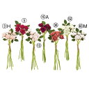 【ポイント10倍中 7/26 09:59迄】 造花 とりよせ品 ローズバンチ バラ 薔薇 赤いバラ 高芯咲き 剣弁高芯咲き ピンク レッド 赤い薔薇 赤薔薇 白 小輪 小花 インテリア インテリアフラワー フェイクフラワー シルクフラワー 花材 春 アスカ ASCA アスカ商会