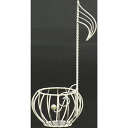 アレンジベース ワイヤー とりよせ品 ワイヤー音譜M ワイヤー 壁掛け インテリア 花資材 花器 ベース アレンジ 安い 装飾 フラワーアレンジメント 土台 母...