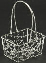 アレンジベース ワイヤー とりよせ品 プラチナメッシュ角長手付 ワイヤー 壁掛け インテリア 花資材 花器 ベース アレンジ 安い 装飾 フラワーアレンジメント...