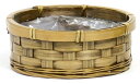 かご ベース とりよせ品 巾広バンブー丸アレンジM バスケット 鉢 ポット プランター インテリア 花資材 花器 ベース アレンジ 安い 装飾 フラワーアレンジ...