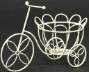 アレンジベース ワイヤー とりよせ品 ワイヤー三輪車アレンジM ワイヤー 壁掛け インテリア 花資材 花器 ベース アレンジ 安い 装飾 フラワーアレンジメント...