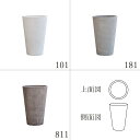 鉢カバー ポットカバー 【メーカー直送品】 TERRA-MENT Tall Round 61 10号鉢《代引決済・他商品と同梱不可》 テラメント セメント シンプル シンプルモダン 観葉鉢 おしゃれ かっこいい インダストリアルインテリア 無機質 重厚感 高級感 赤 CLAY クレイ