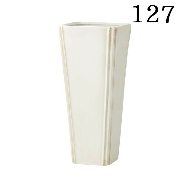 《 陶器 ベース 》Clay/クレイ A-Square Vase (エー・スクエア) 1箱(1点入り)コンポート