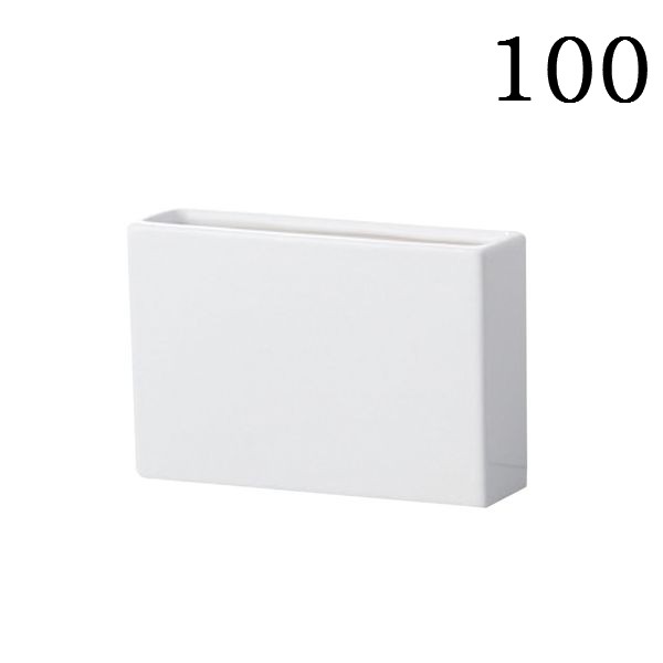 《 陶器 ベース 》Clay/クレイ simple vase rectangle (シンプルベース レクタングル) 1箱(1点入り)