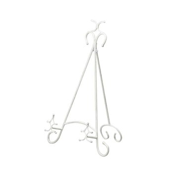 《 アレンジベース 》Clay/クレイ Easel (イーゼル) WHITE 1箱(1点入り)ワイヤー