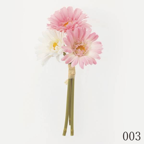 造花 とりよせ品 ミニガーベラバンチ (1束3本) アーティフィシャルフラワー インテリア インテリアフラワー フェイクフラワー シルクフラワー 花材 アスカ ASCA アスカ商会