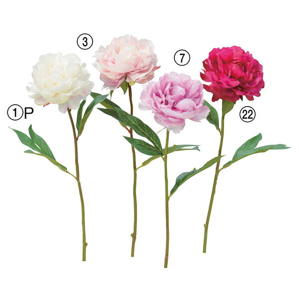 造花 とりよせ品 ピオニー ボタン 牡丹 シャクヤク 芍薬 インテリア インテリアフラワー フェイクフラワー シルクフラワー インテリアグリーン フェイクグリーン アートフラワー イミテーション アーティフィシャルフラワー 花材 アスカ ASCA アスカ商会のサムネイル