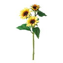 【ポイント10倍中 7/26 09:59迄】 造花 とりよせ品 サンフラワー×3 ひまわり ヒマワリ 向日葵 南国 トロピカル インテリア インテリアフラワー フェイクフラワー シルクフラワー インテリアグリーン フェイクグリーン 花材 花資材 アスカ ASCA アスカ商会