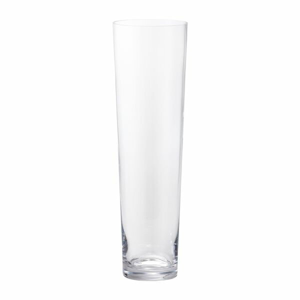 《 ガラス ベース 》◆とりよせ品◆Clay GLASS taper-R(グラス テーパー アール) CLEAR花びん 花瓶 シンプル コンポート インテリア 花資材 花器 ベース アレンジ 安い 装飾 赤