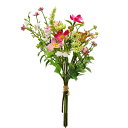 【ポイント10倍中 7/26 09:59迄】 花束 造花 とりよせ品 ミックスフラワーバンドル ピンク デージー ヒナギク 長命菊 時知らず 延命菊 花束 花冠 髪飾り インテリア インテリアフラワー フェイクフラワー シルクフラワー インテリアグリーン 花材 DIY パレ